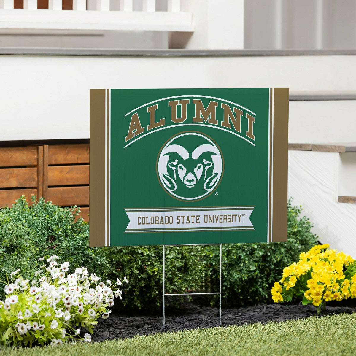 Colorado State University Coroplast Yard Sign Alumni - Collegiate Home