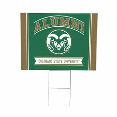 Colorado State University Coroplast Yard Sign Alumni - Collegiate Home