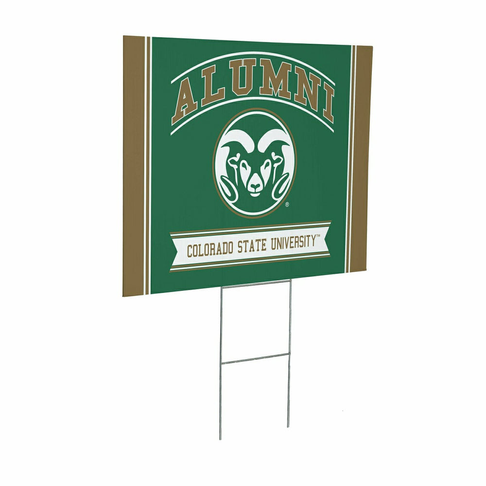 Colorado State University Coroplast Yard Sign Alumni - Collegiate Home
