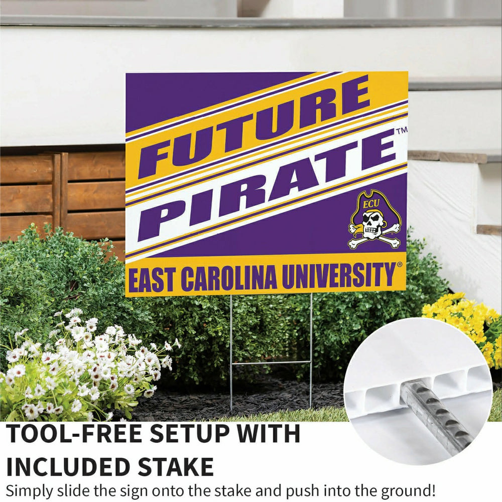 East Carolina University Coroplast Yard Sign, Future Student - Collegiate Home