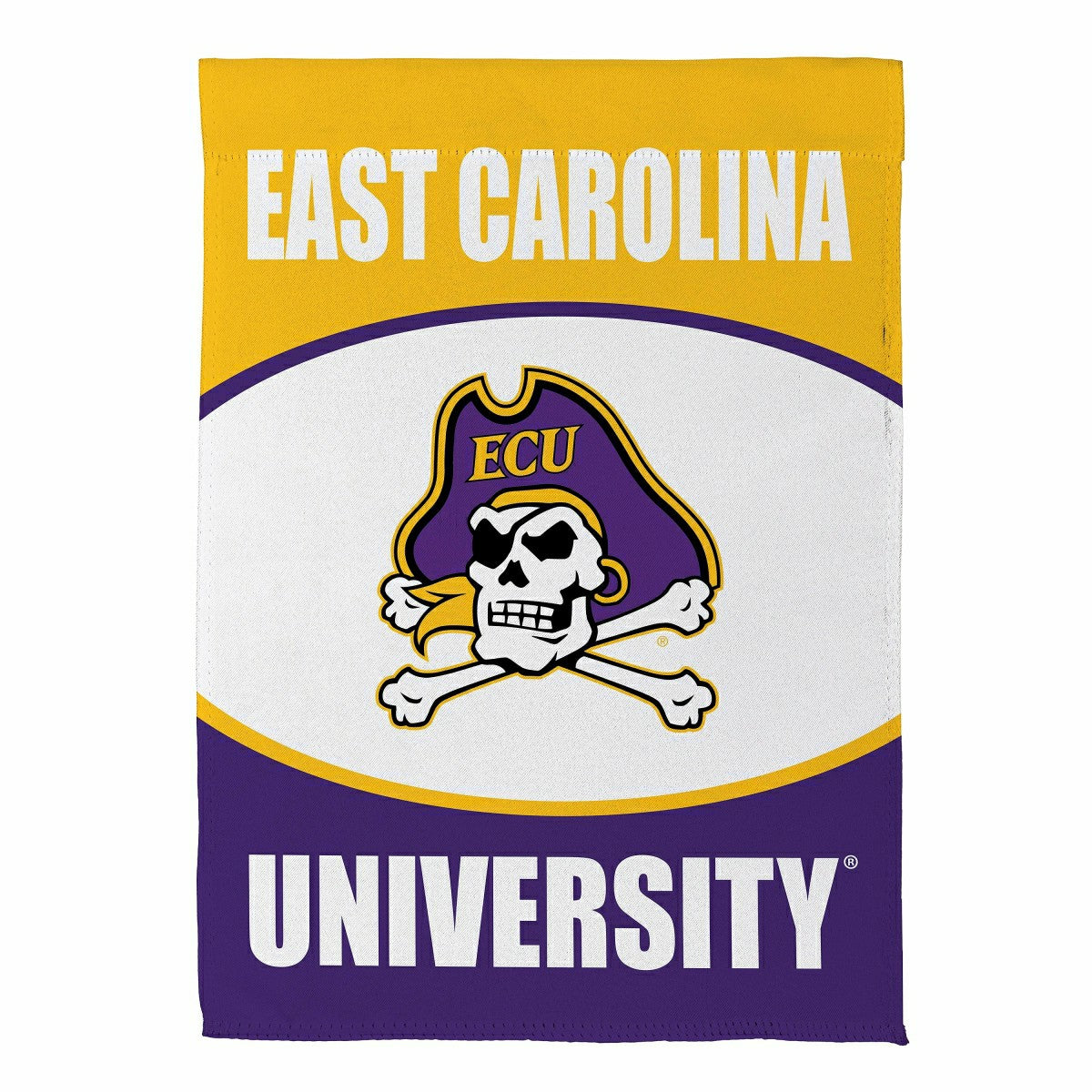 East Carolina University Suede Garden Flag - Collegiate Home