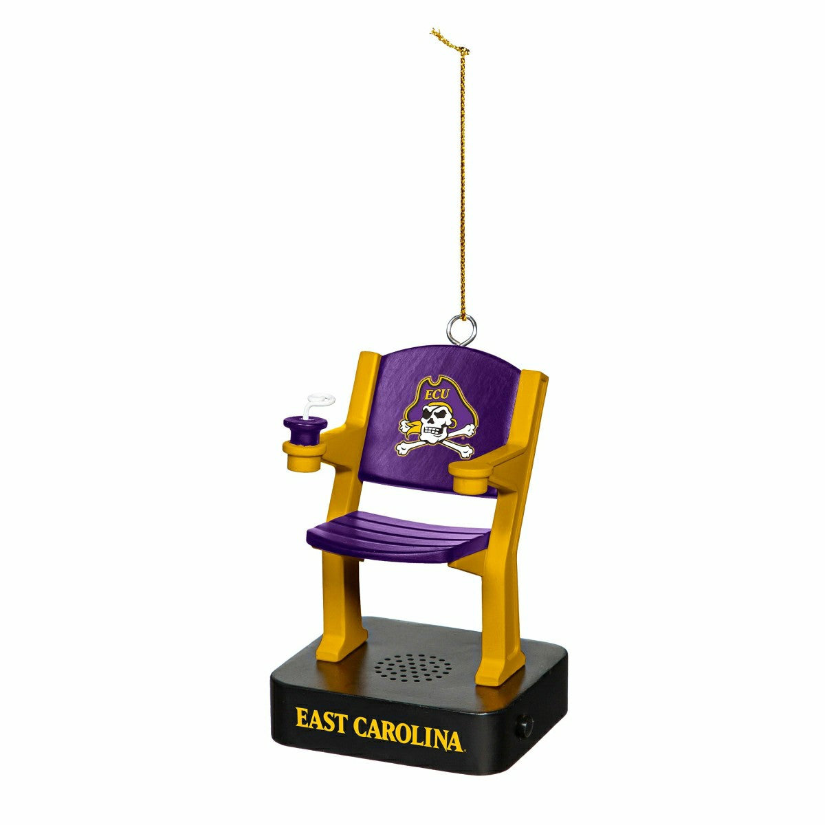 Stadium Seat Ornament, East Carolina University - Collegiate Home