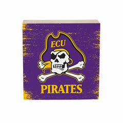 East Carolina University Plock, Down Home Fans, 6x6 - Collegiate Home