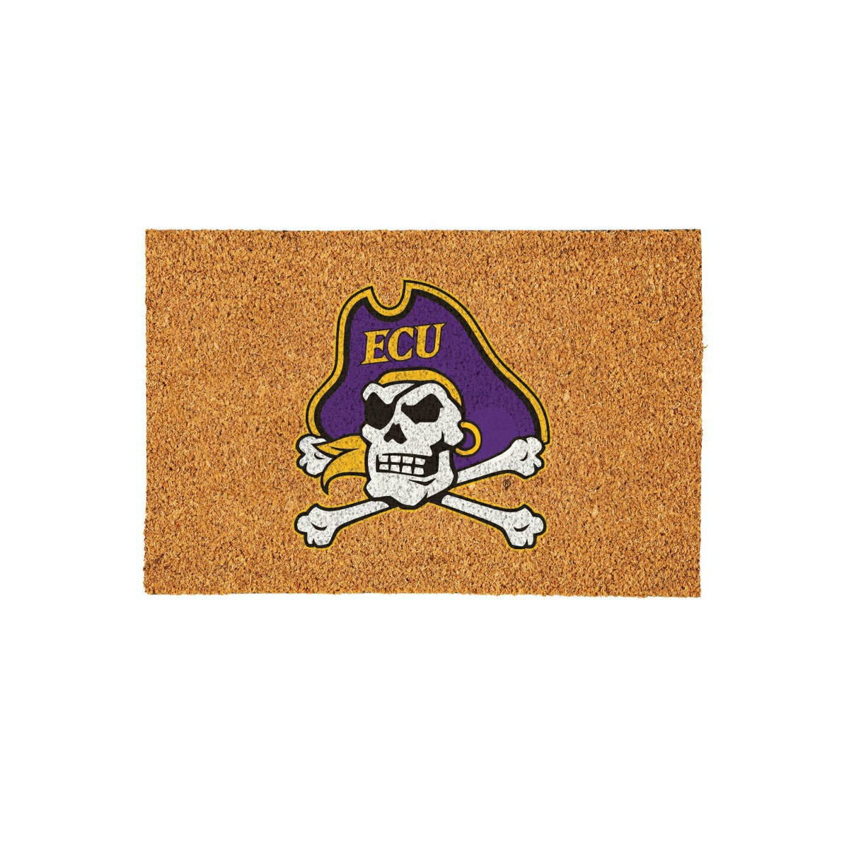 East Carolina University Large Full Color Coir Mat, 36"x24" - Collegiate