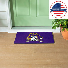 Full Color PVC Mat, 16" x 28", East Carolina University - Collegiate