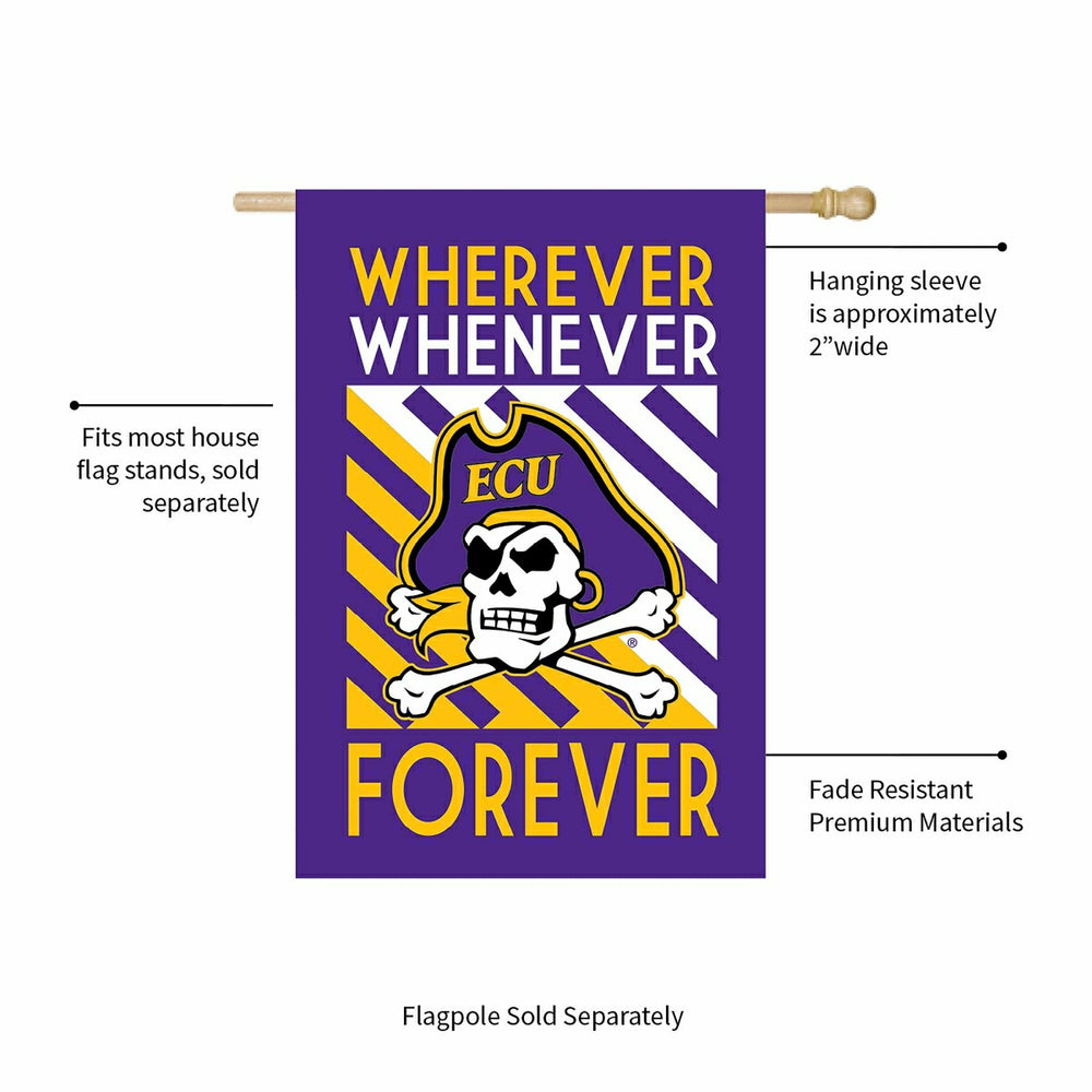 ECU WWF House Flag - Collegiate Home