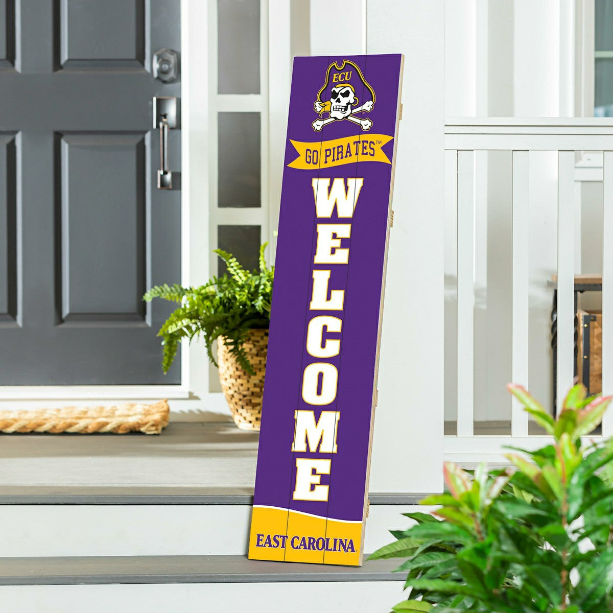 East Carolina University Large Single Sided Leaner, 46" - Collegiate Home
