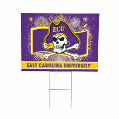 East Carolina University Yard Sign, Patriotic - Collegiate Home
