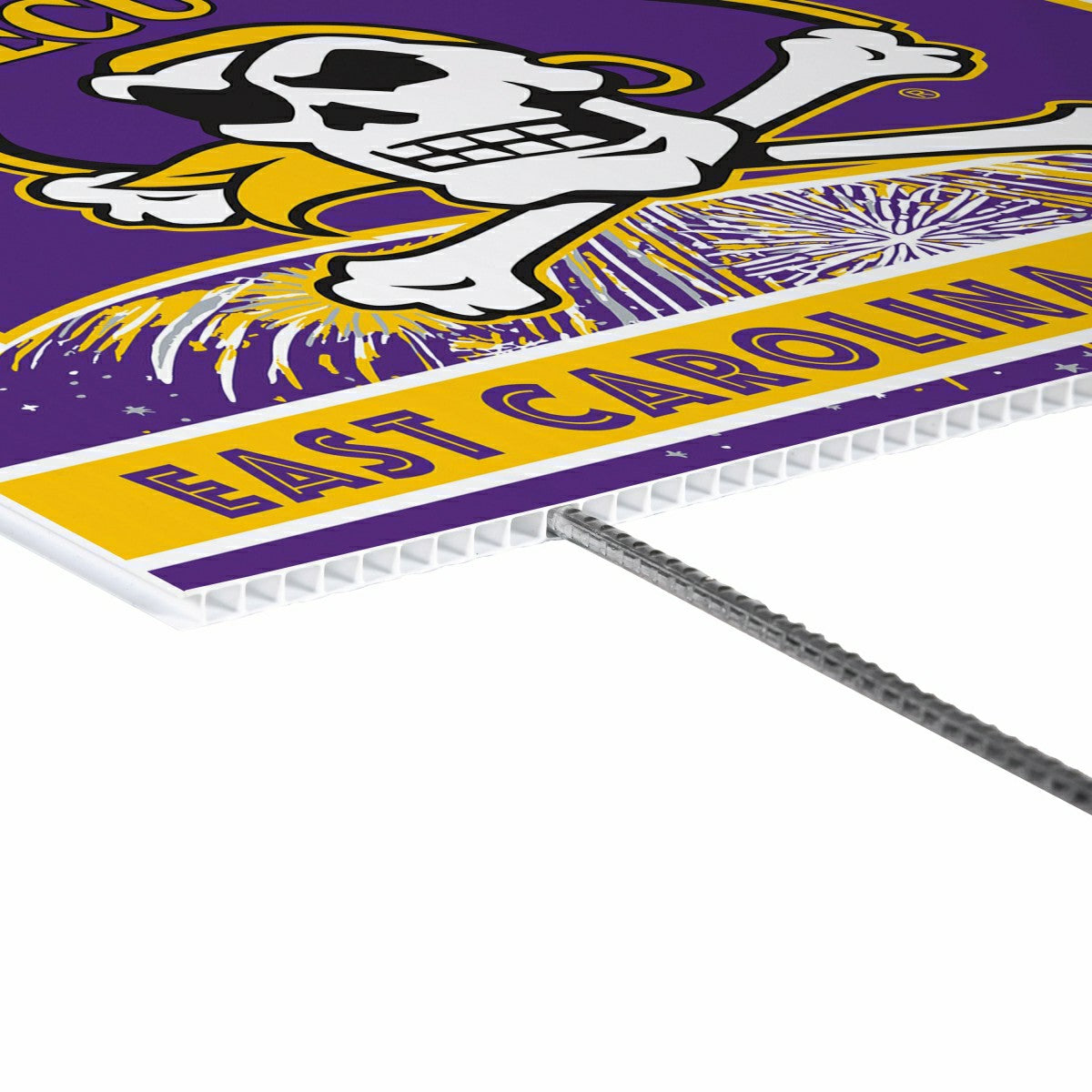 East Carolina University Yard Sign, Patriotic - Collegiate Home