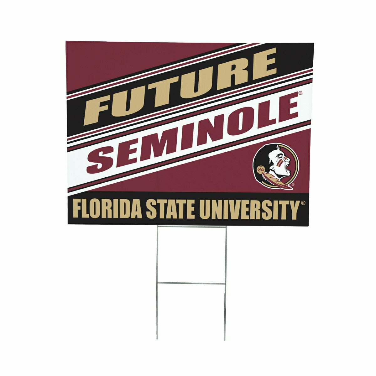 Florida State University Coroplast Yard Sign, Future Student - Collegiate Home