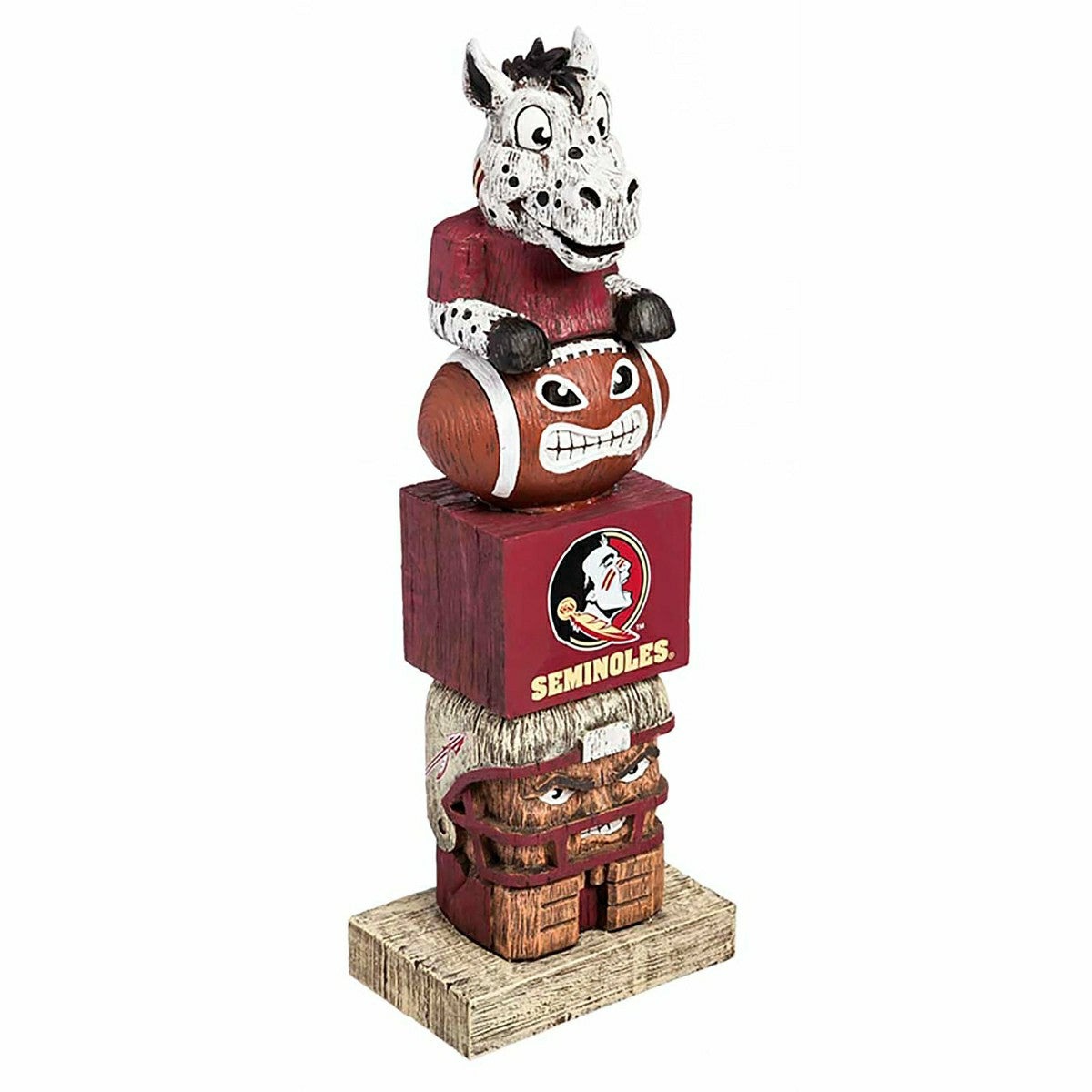 Florida State Seminoles Tiki Team Totem Garden Statue - Collegiate Home