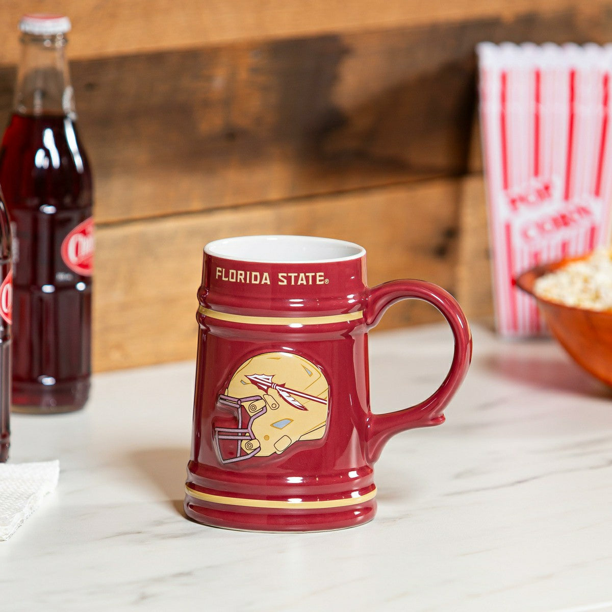 Florida State University Ceramic Stein Cup, 24oz - Collegiate Home