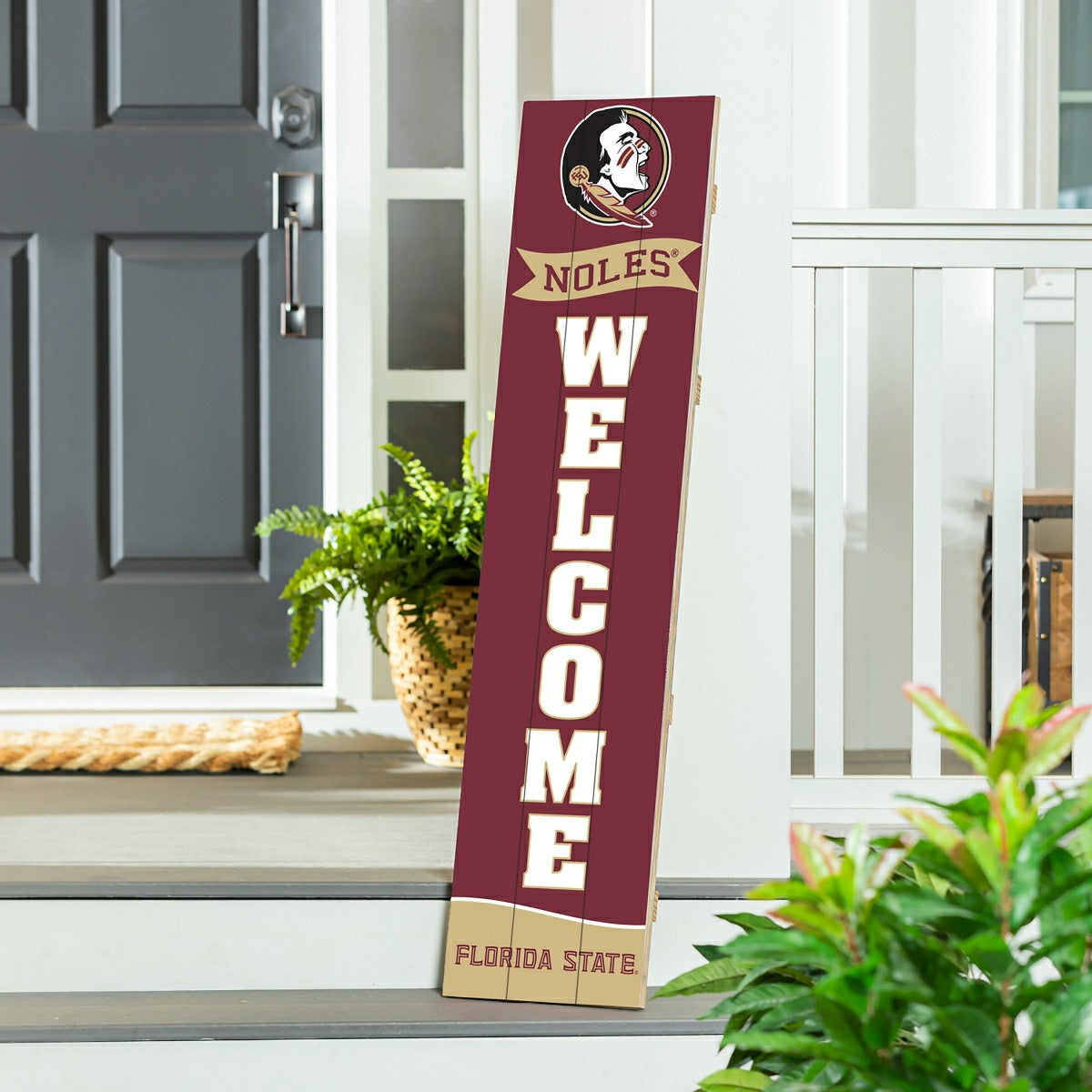 Florida State University Large Single Sided Leaner, 46" - Collegiate Home