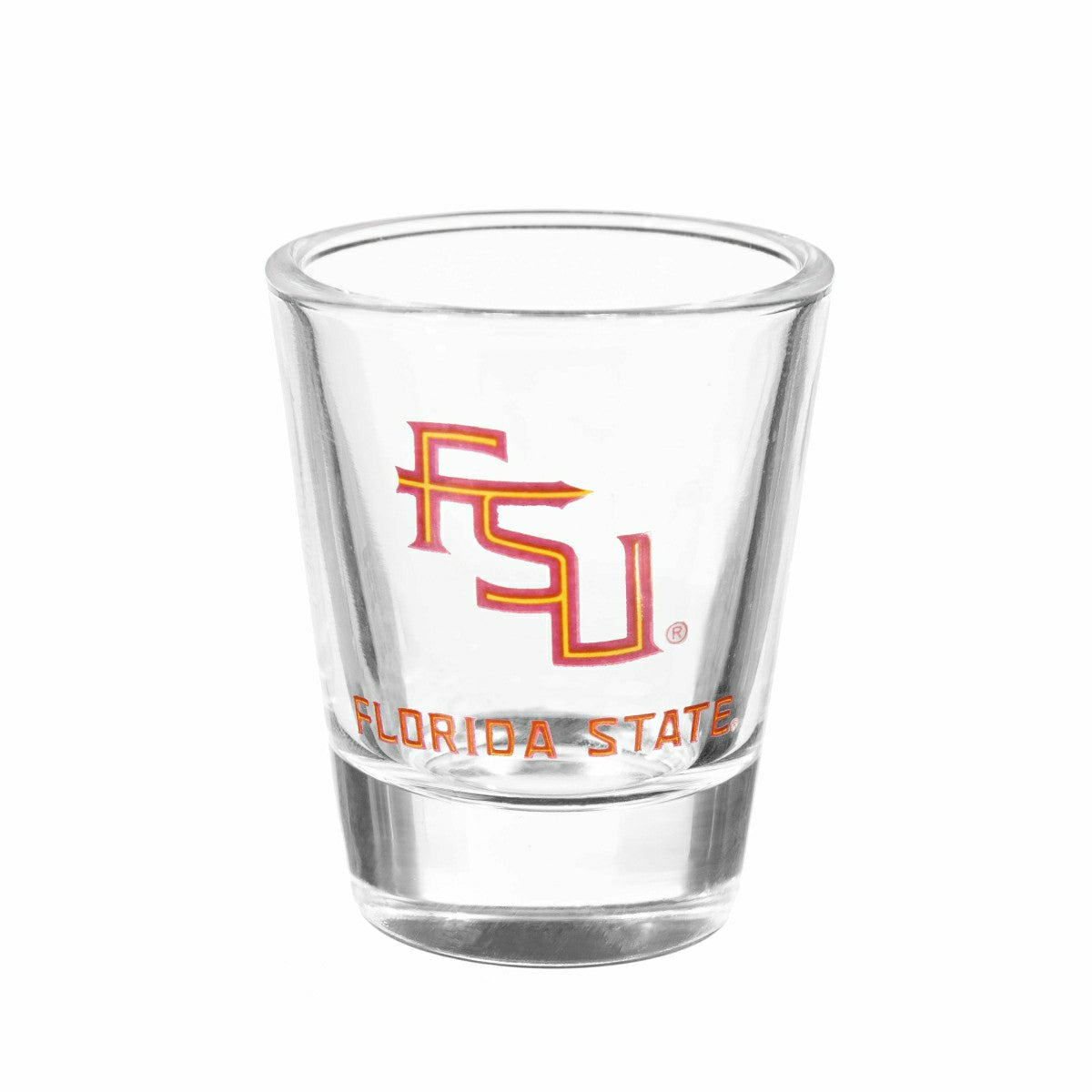Florida State University 4-Piece Ceramic and Glass 2oz. Shot Glass Set - Collegiate Home