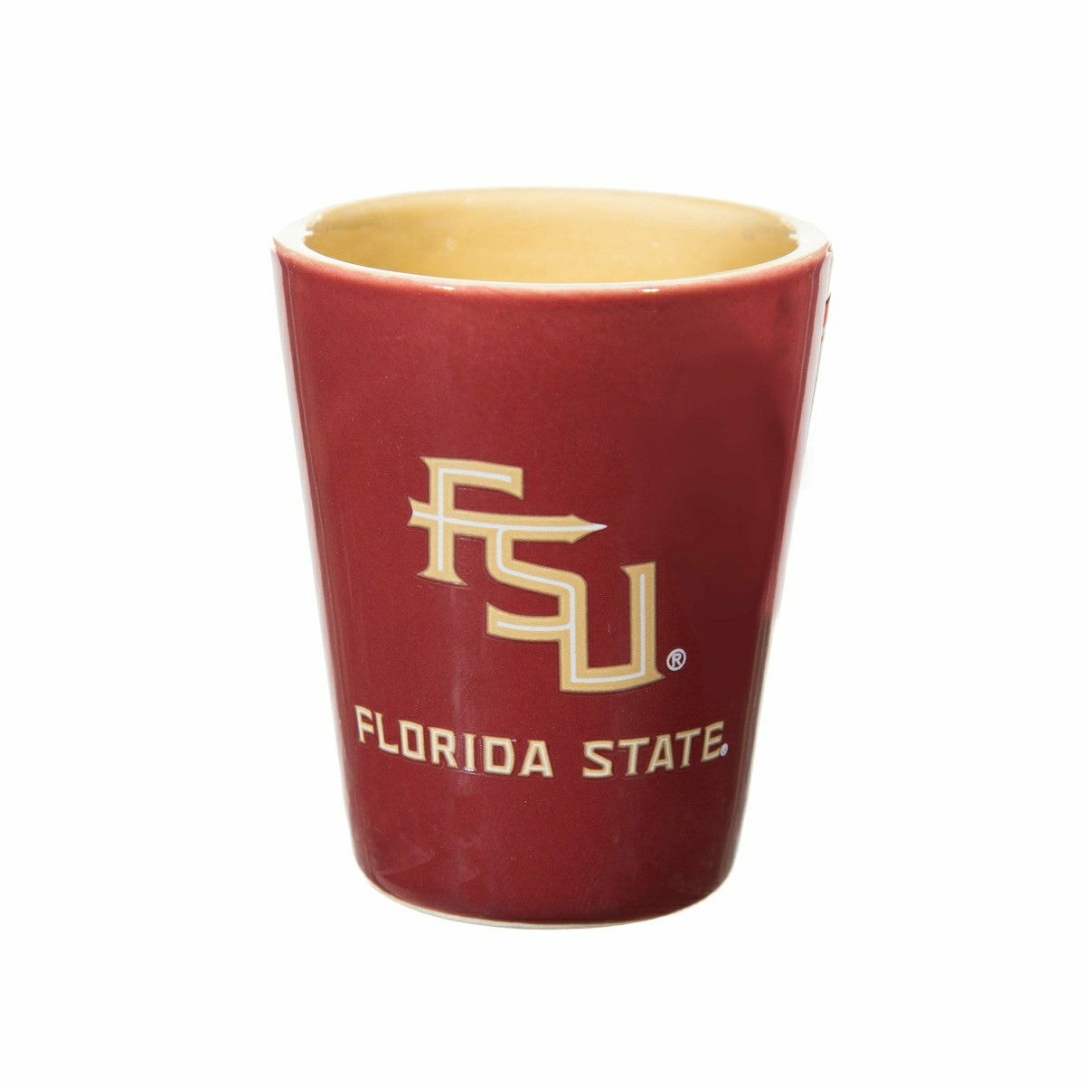 Florida State University 4-Piece Ceramic and Glass 2oz. Shot Glass Set - Collegiate Home