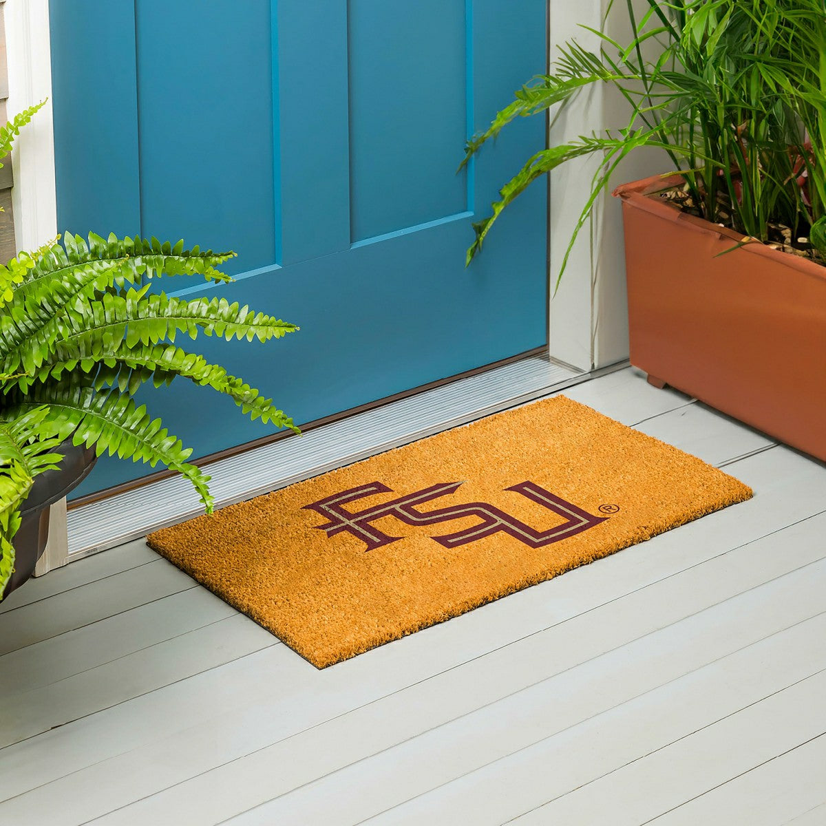 Coir Mat, 16"x28", Florida State University - Collegiate