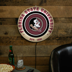 Florida State University, Metal Lite, Round - Collegiate