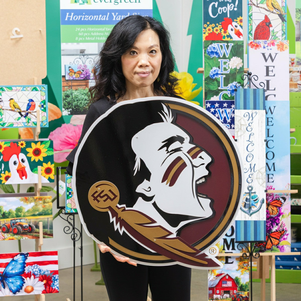 Florida State University Premier Metal Wall Art - Collegiate Home