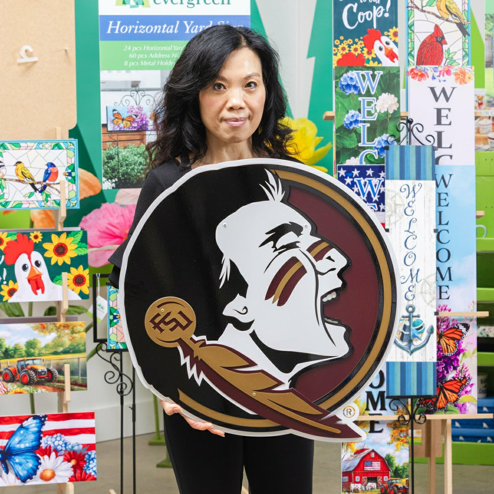 Florida State University Premier Metal Wall Art - Collegiate Home
