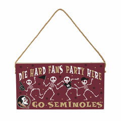 Florida State University Halloween Wood Wall Sign, 6x11 - Collegiate Home