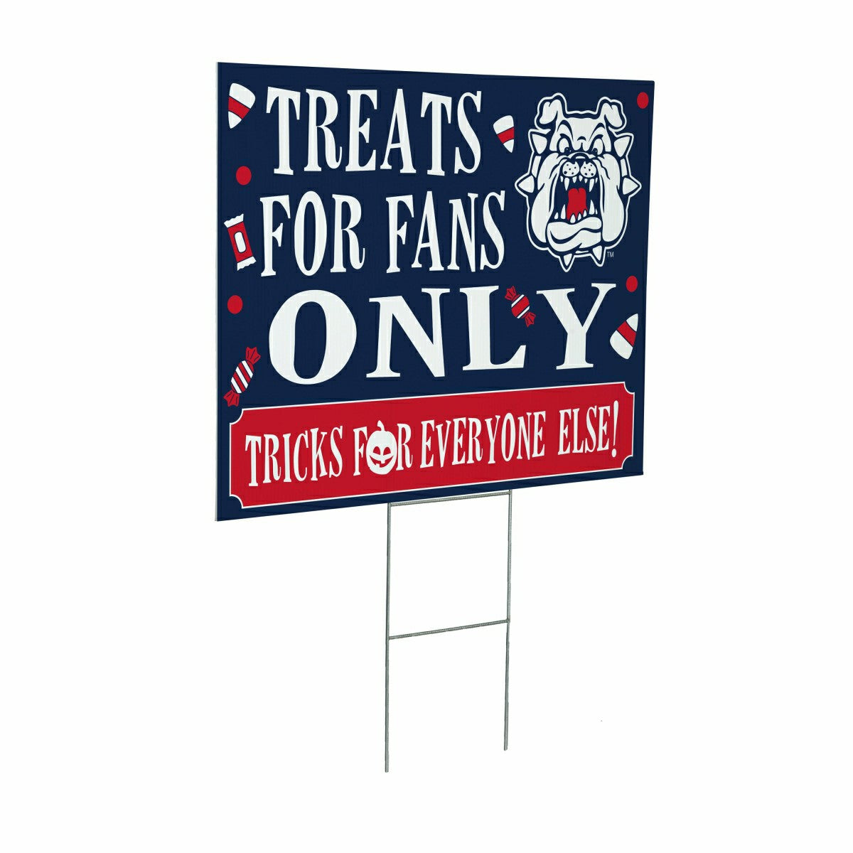 Fresno State Yard Sign, Halloween Treats for Fans - Collegiate Home