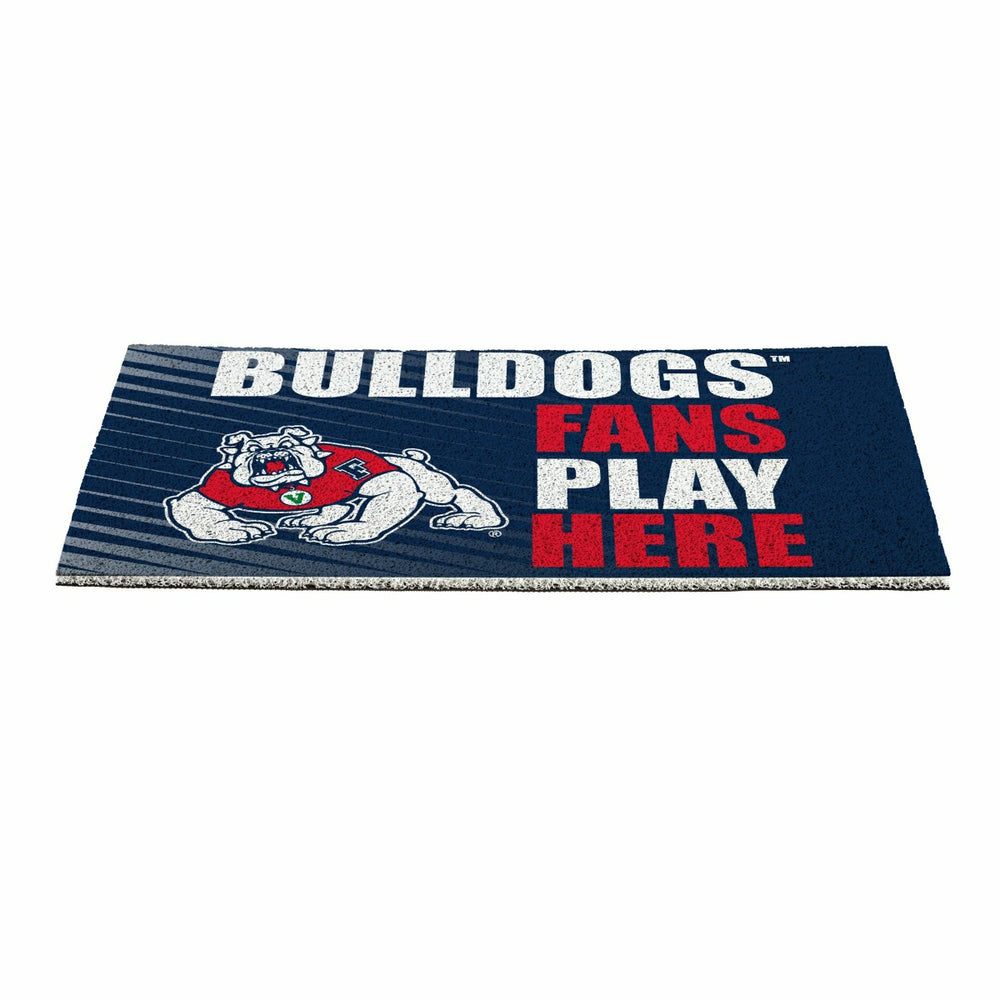 Fresno State Fan Mat, 28"x16" - Collegiate
