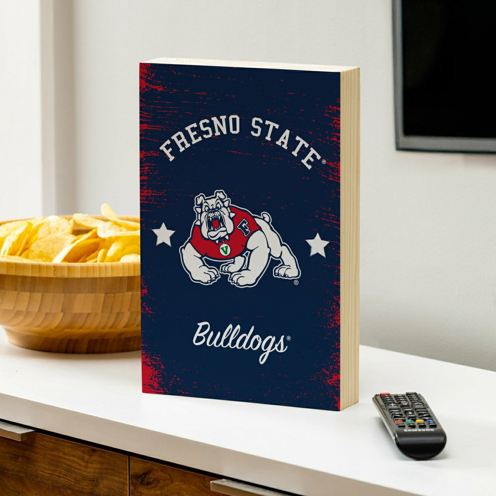 Fresno State Wood Wall Sign, 16x24 - Collegiate Home