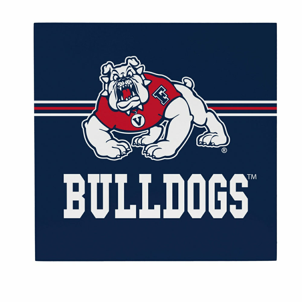 Fresno State Wood Wall Sign, 12x12 - Collegiate Home