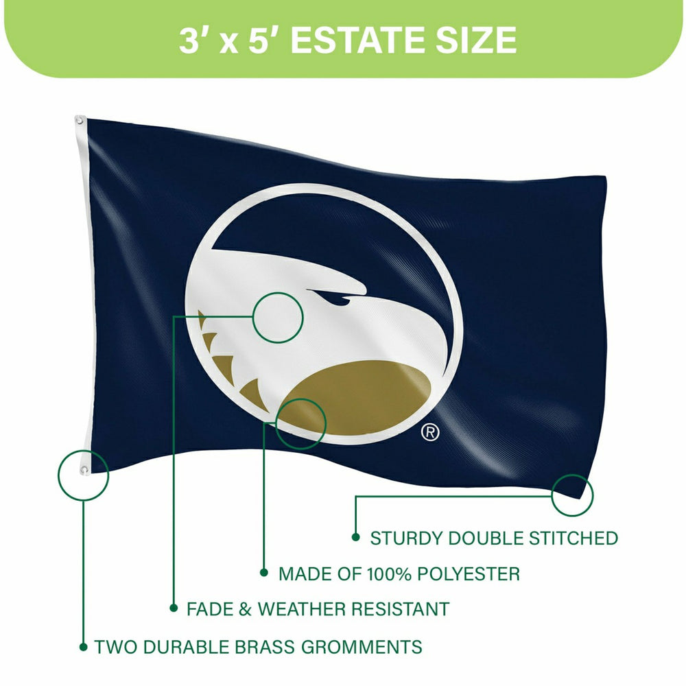 Georgia Southern Single Sided Flag w/ 2 Grommets, 3'x5' - Collegiate Home