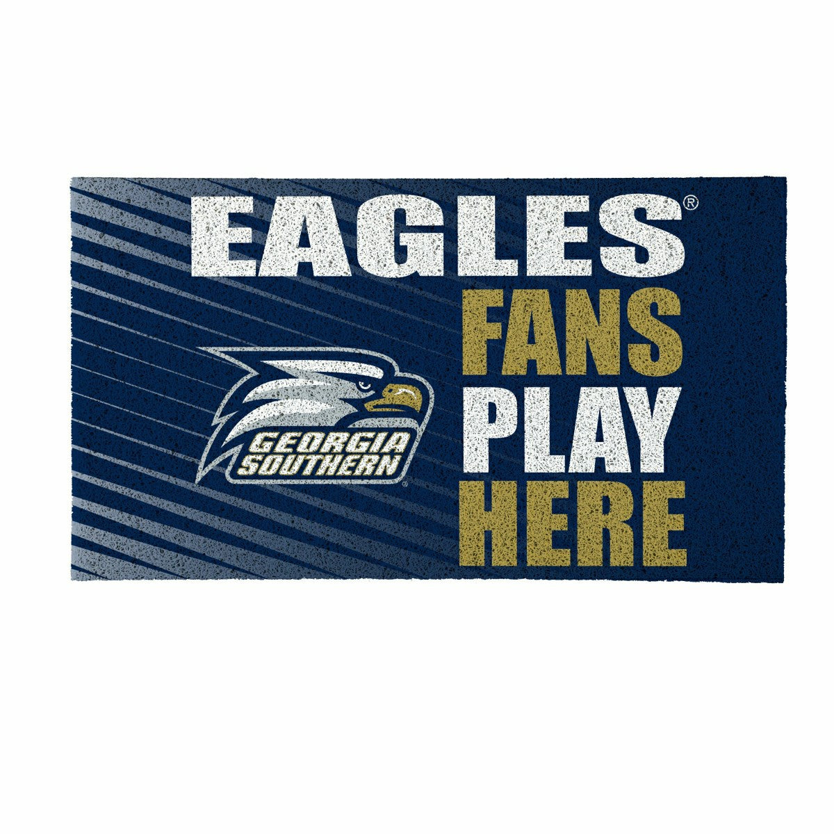 Georgia Southern University Fan Mat, 28"x16" - Collegiate