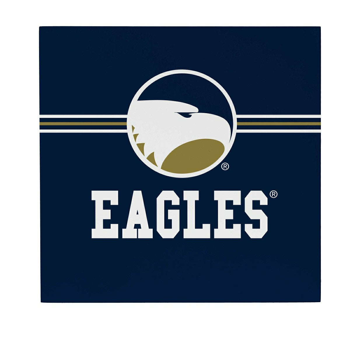 Georgia Southern University Wood Wall Sign, 12x12 - Collegiate Home