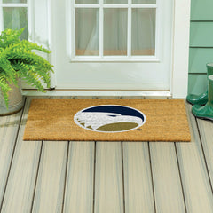 Georgia Southern University Large Full Color Coir Mat, 36"x24" - Collegiate