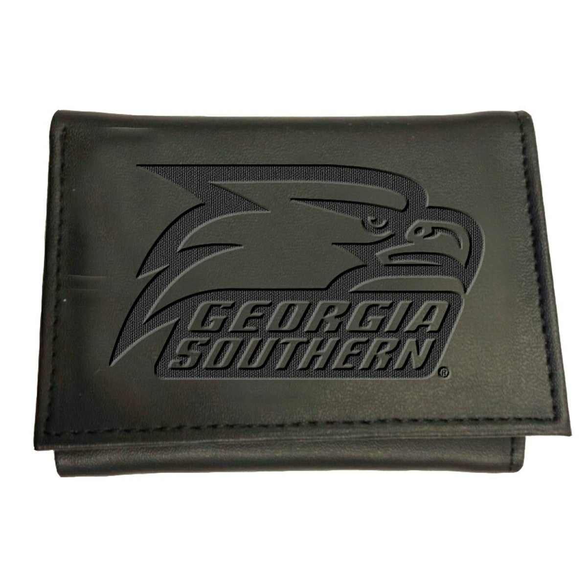 Georgia Southern University, Tri-Fold Wallet, Black - Collegiate Home