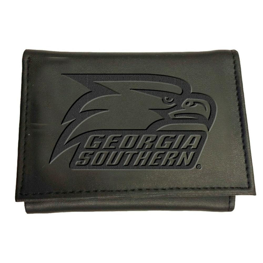 Georgia Southern University, Tri-Fold Wallet, Black - Collegiate Home