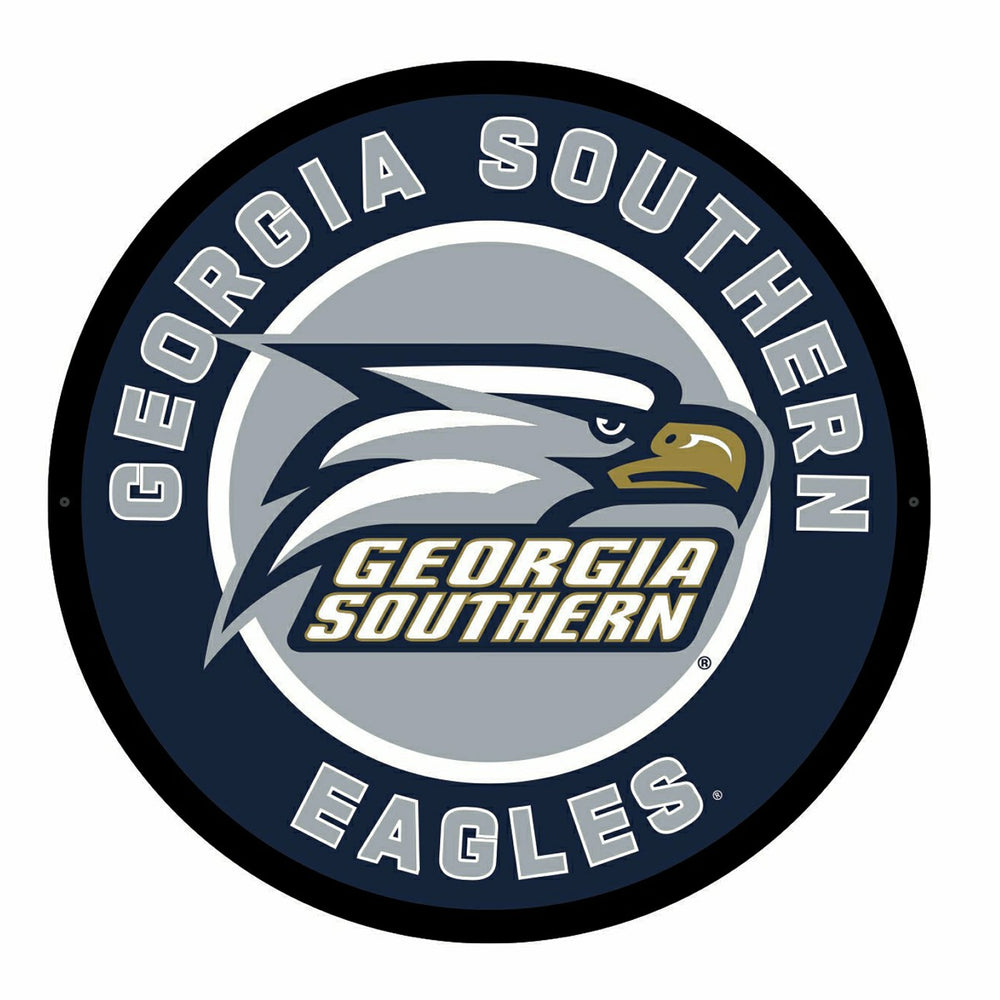 LED Wall Decor, Round, Georgia Southern University - Collegiate Home