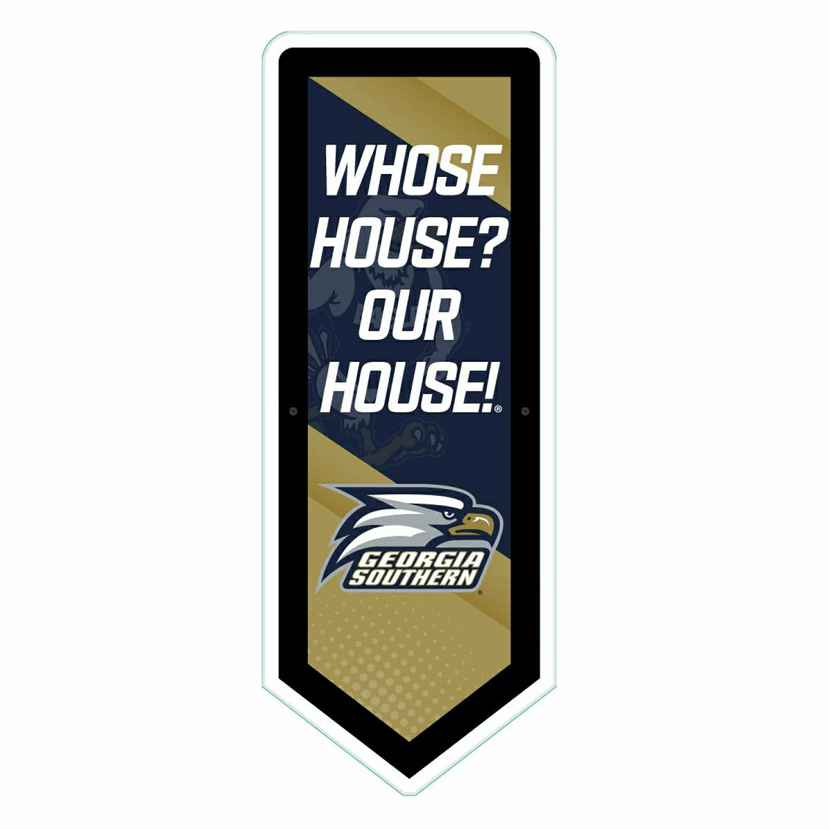 LED Wall Decor, Pennant, Georgia Southern University - Collegiate Home