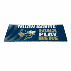 Georgia Tech Fan Mat, 28"x16" - Collegiate