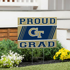 Georgia Tech Coroplast Yard Sign Graduate - Collegiate Home