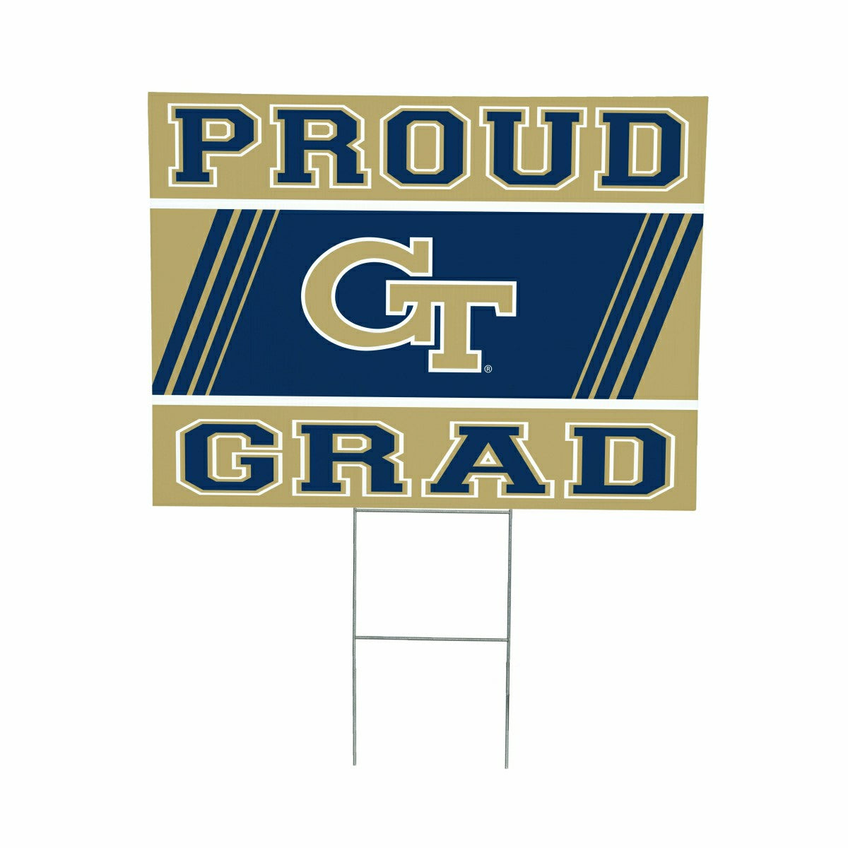 Georgia Tech Coroplast Yard Sign Graduate - Collegiate Home