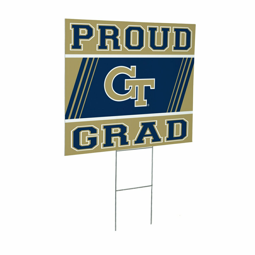 Georgia Tech Coroplast Yard Sign Graduate - Collegiate Home