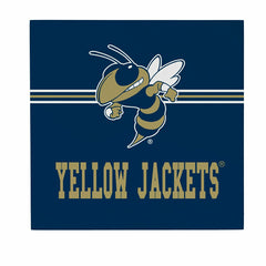 Georgia Tech Wood Wall Sign, 12x12 - Collegiate Home