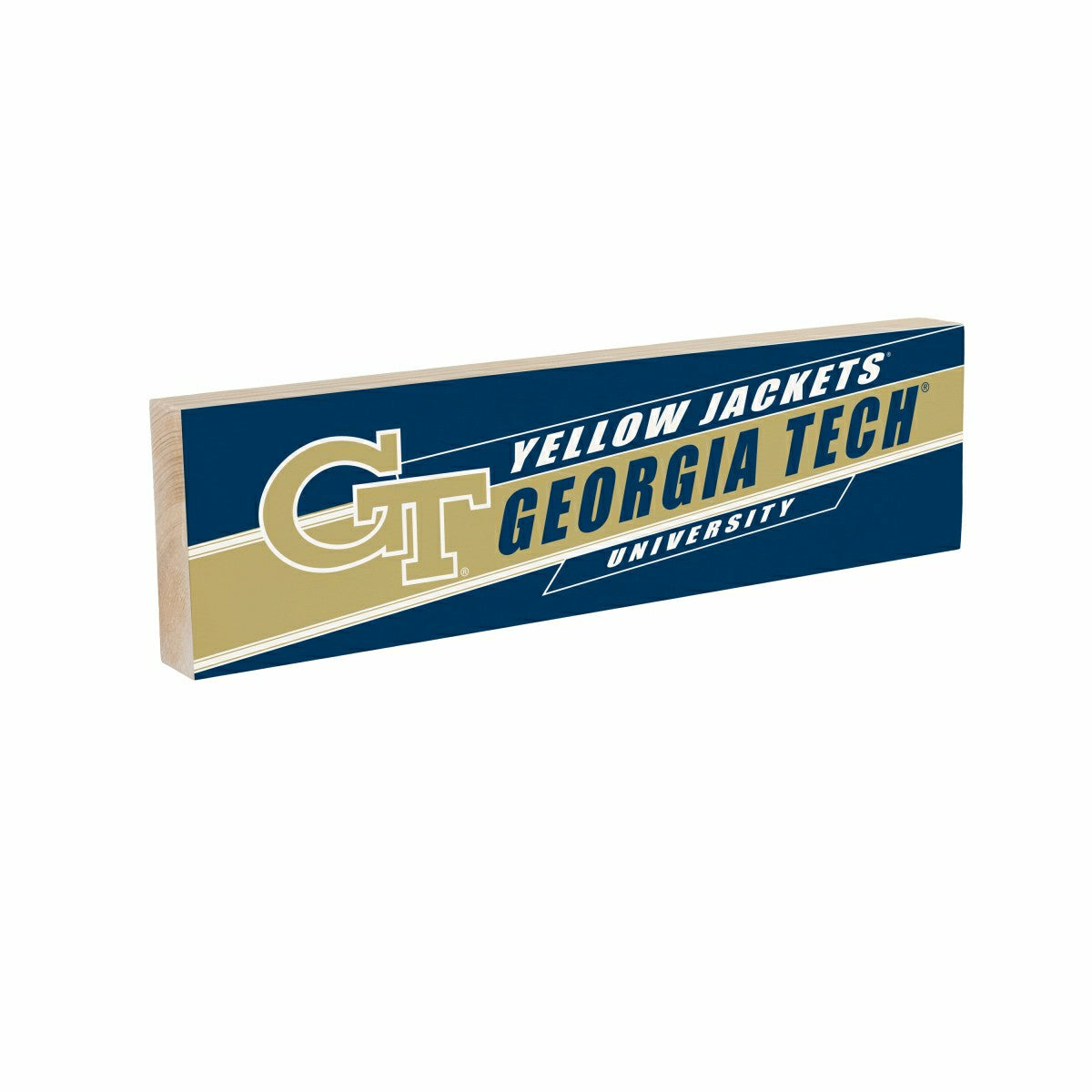 Georgia Tech Mantle Sign, Down Home Fans, 5x18 - Collegiate Home