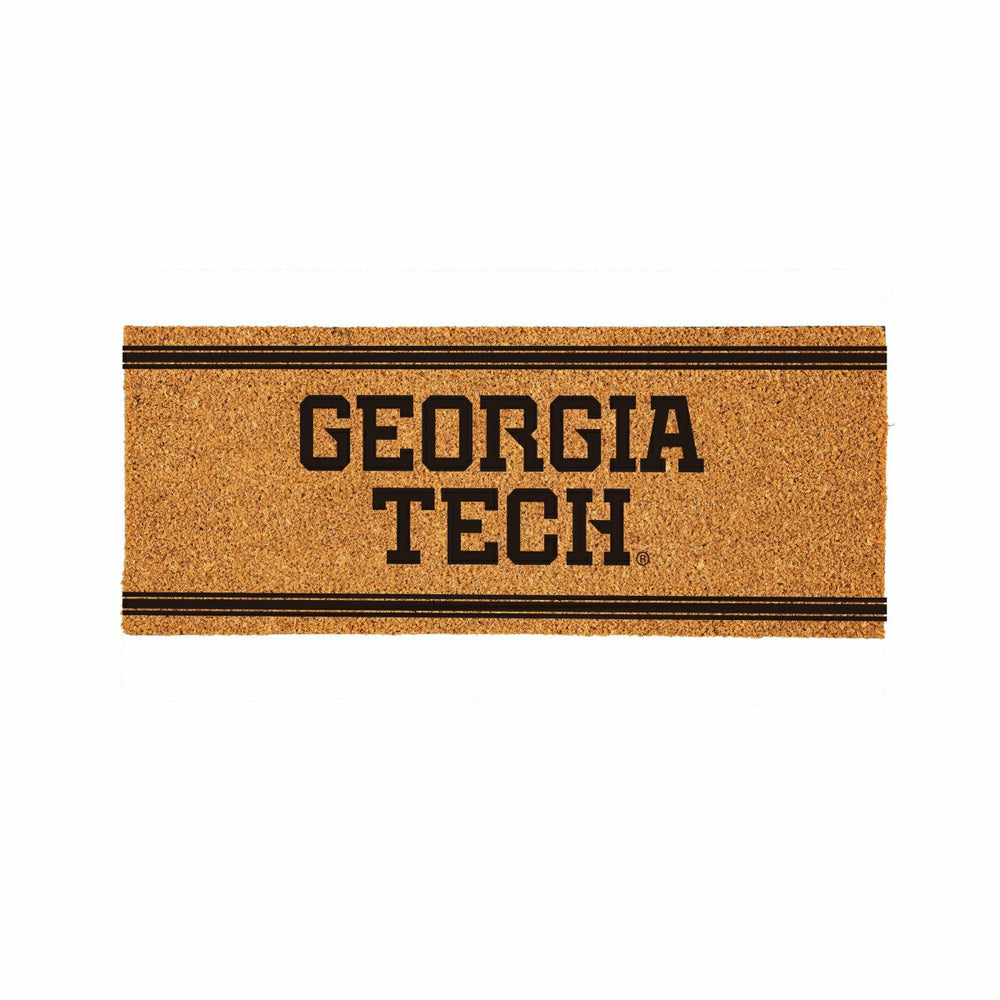 Georgia Tech Extra Large One Color Coir Mat, 60"x24" - Collegiate