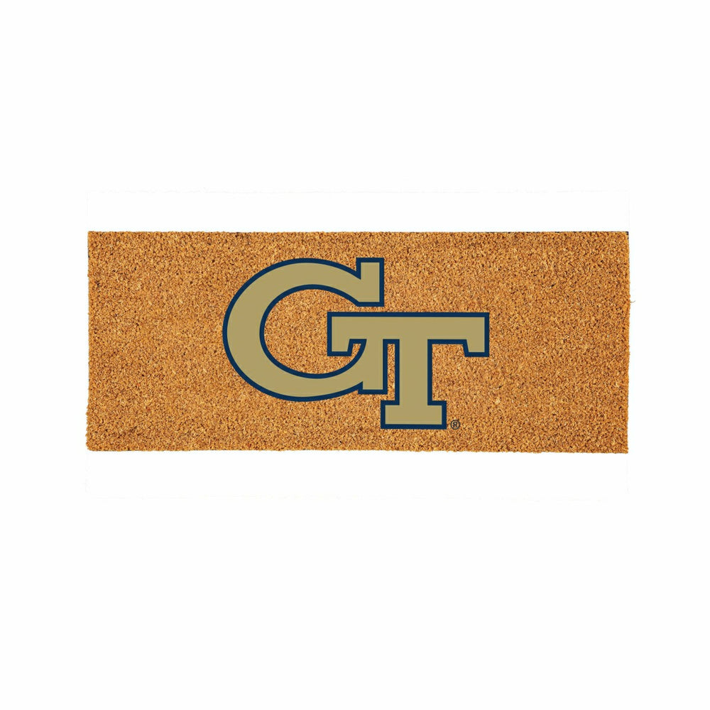 Georgia Tech Extra Large Full Color Coir Mat, 60"x24" - Collegiate
