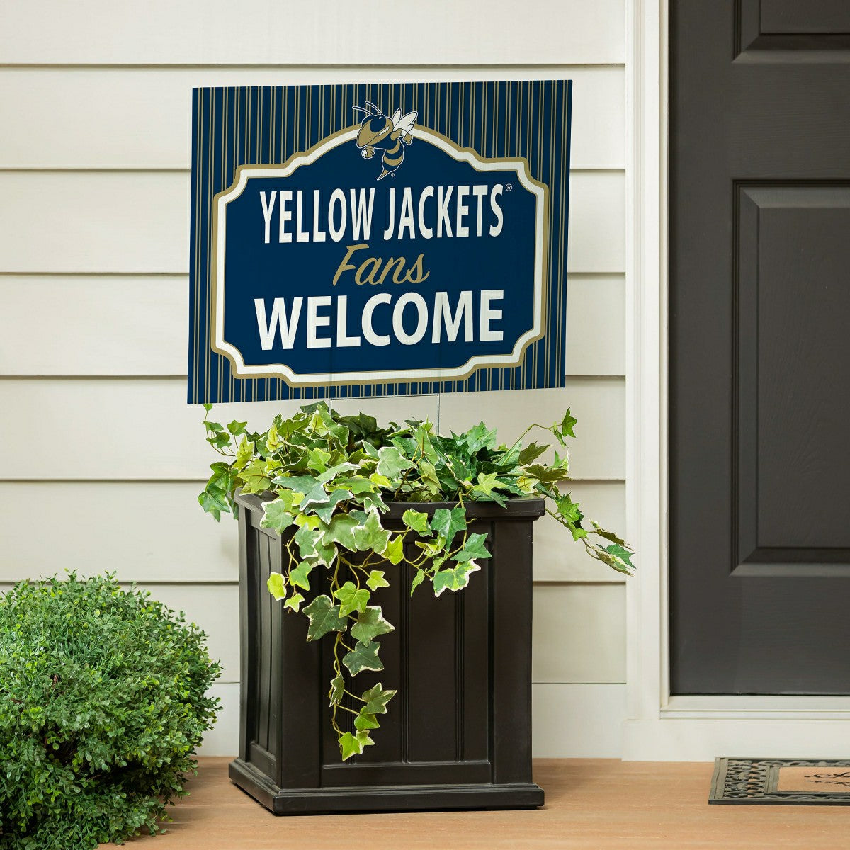 Georgia Tech Coroplast Yard Sign, "Fans Welcome" - Collegiate Home