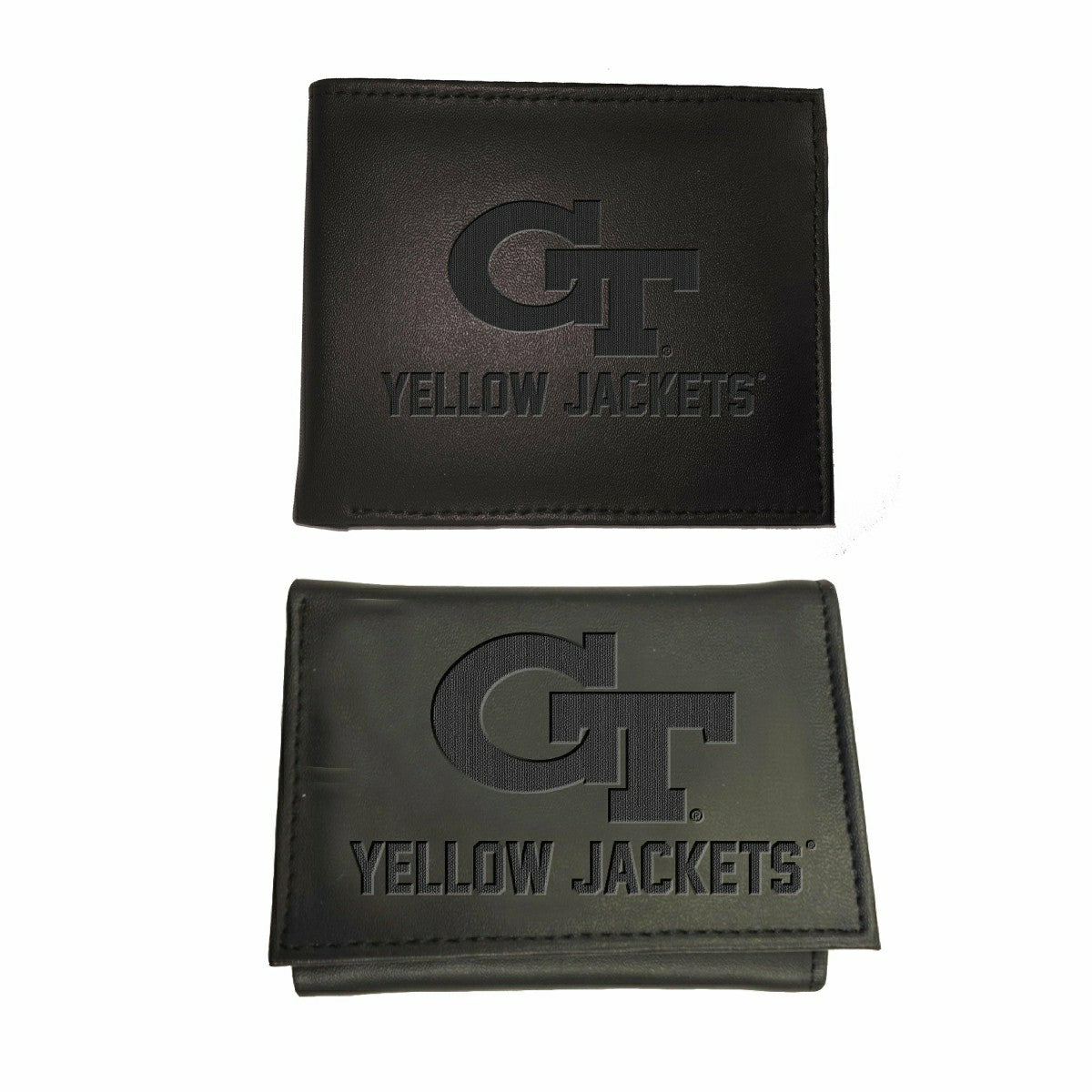 Georgia Tech, Bi-Fold and Tri-Fold Wallet Gift Set, Black - Collegiate Home