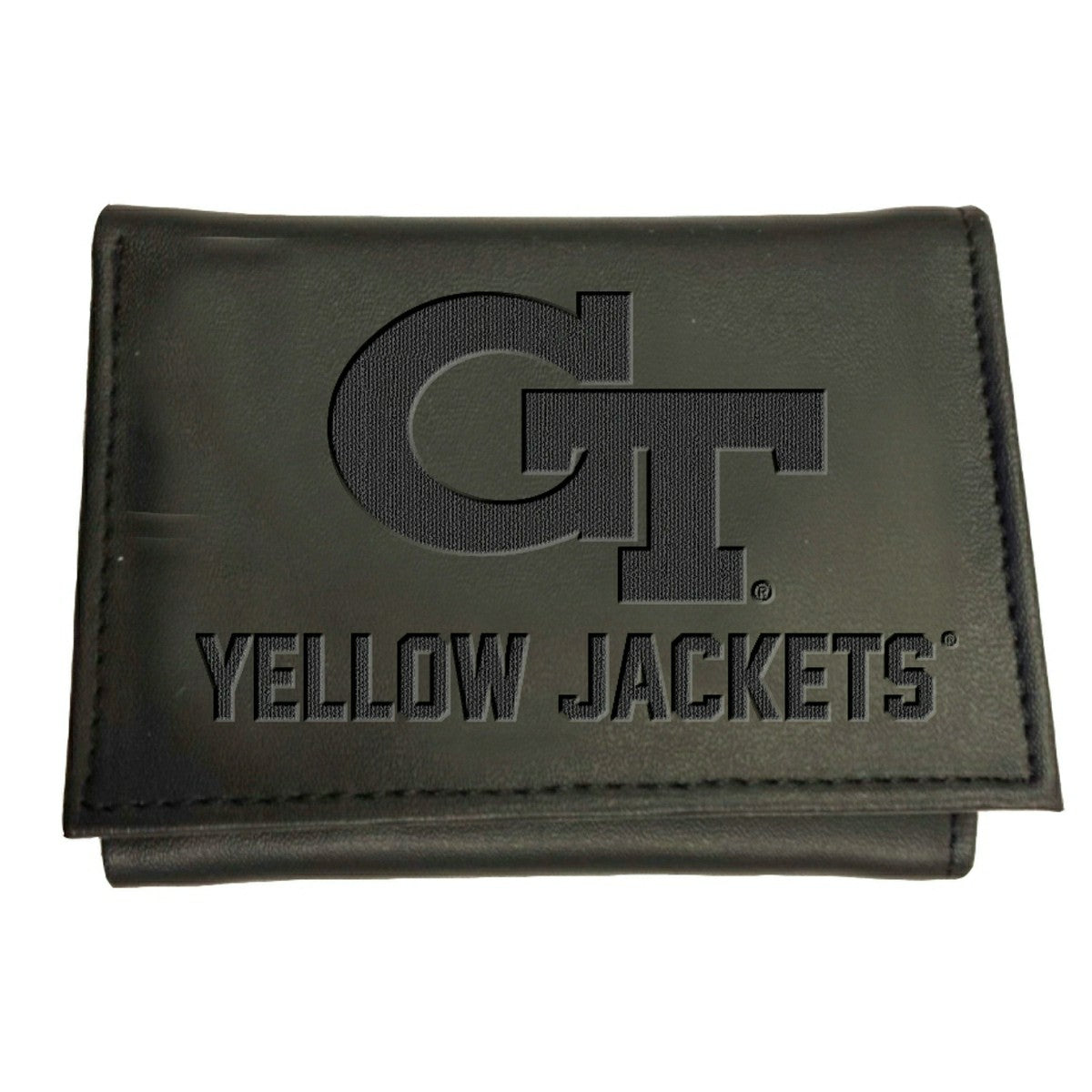 Georgia Tech, Tri-Fold Wallet, Black - Collegiate Home