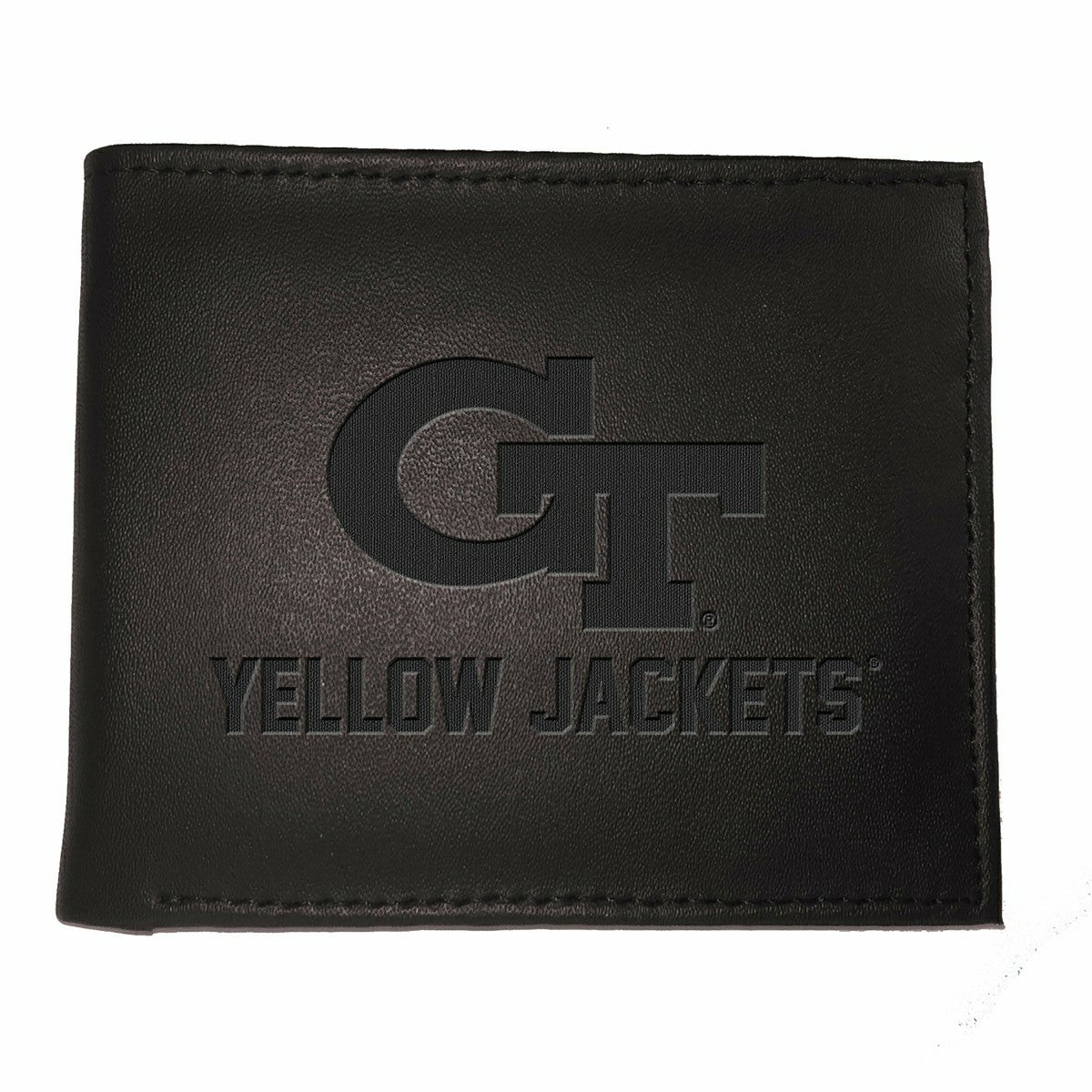 Georgia Tech, Bi-Fold Wallet, Black - Collegiate Home