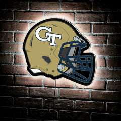LED Wall Decor, Helmet, Georgia Tech - Collegiate Home