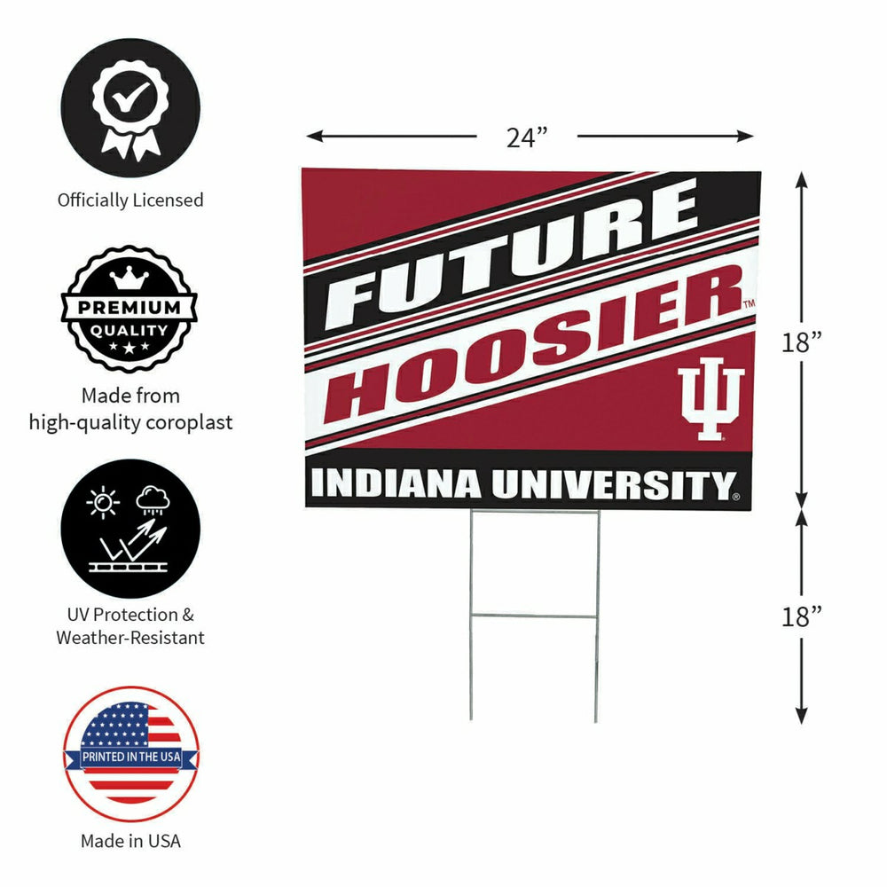 Indiana University Coroplast Yard Sign, Future Student - Collegiate Home